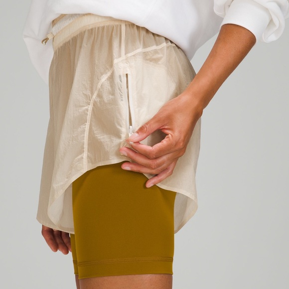 LULULEMON NWT STEP OUT HIGH RISE SHORTS 3β WHITE OPAL 0 2 4 6 8 10 12 14 - Picture 2 of 7